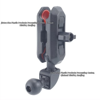 Držač za telefon u autu s kutnim produžnim štapom baze, plastični, Hydra, model Elbow extension rod