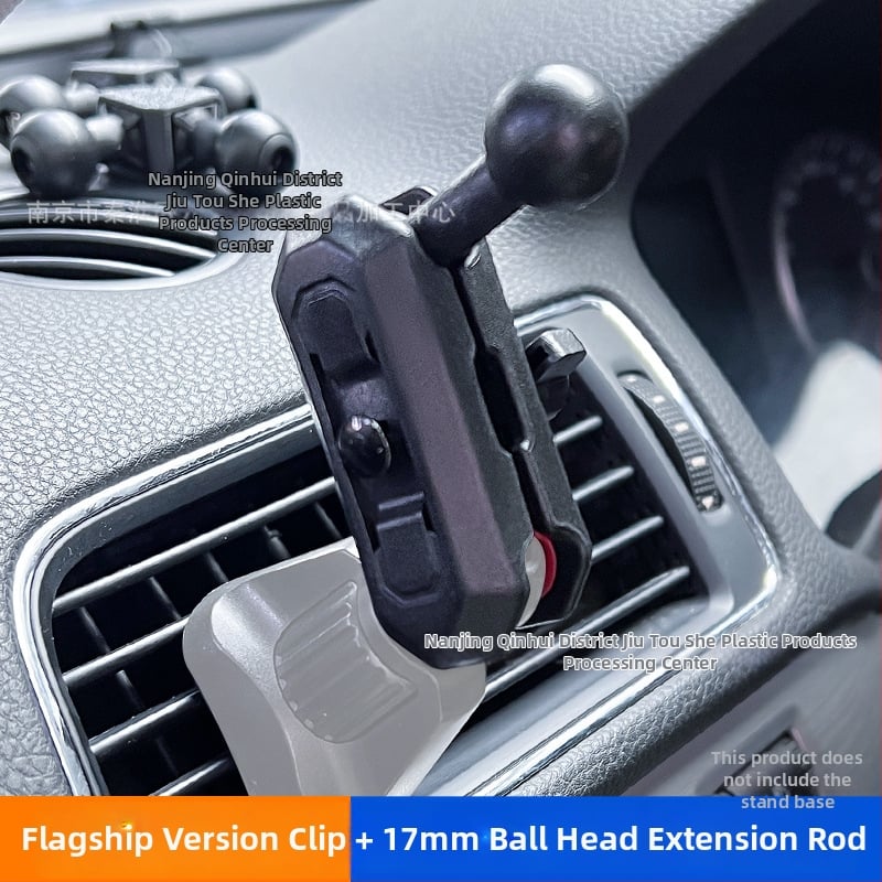 Držač za telefon u autu s kutnim produžnim štapom baze, plastični, Hydra, model Elbow extension rod