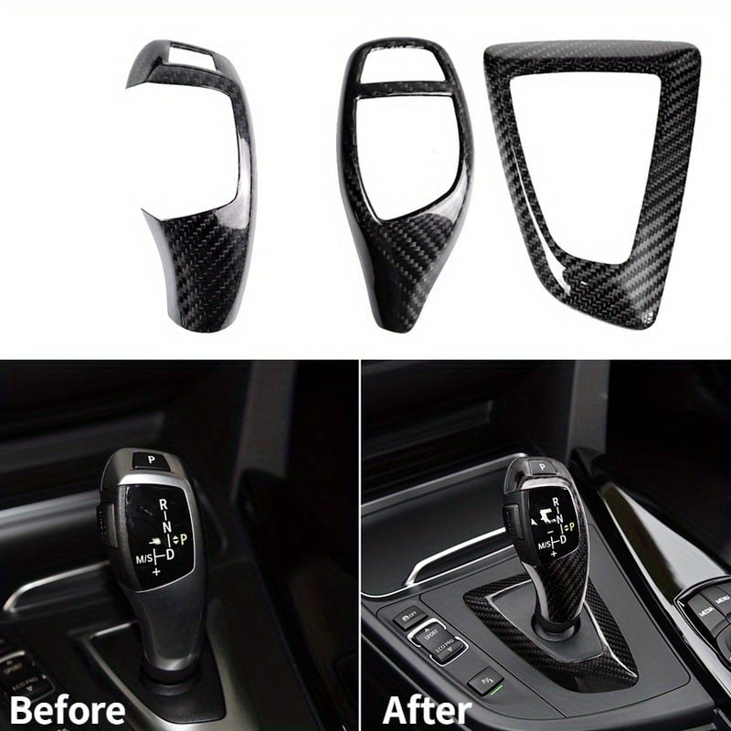 Dekorativni dodatak za mjenjač BMW — Marka: RRX carbon; Materijal: ABS; Model: RRX-DBG-002; Kompatibilan s F30, F10, F15, F07, F20, F21, F22, F32, F34