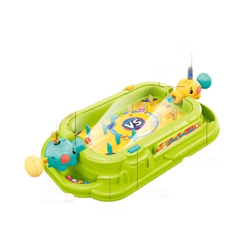 Joc de pinball pe masă pentru joacă în familie — construcție din plastic, stimulează coordonarea mână-ochi, dezvoltarea cognitivă și interacțiunea pentru copii între 0 și 14 ani