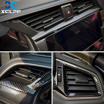 Dekorativni poklopac ventilacijskog otvora središnje ploče Honda Civic X (2016-2020) – ABS materijal; Dekorativno kućište i okvir za unutarnje preinake – Brand: XCCPJ; Logo: Bez