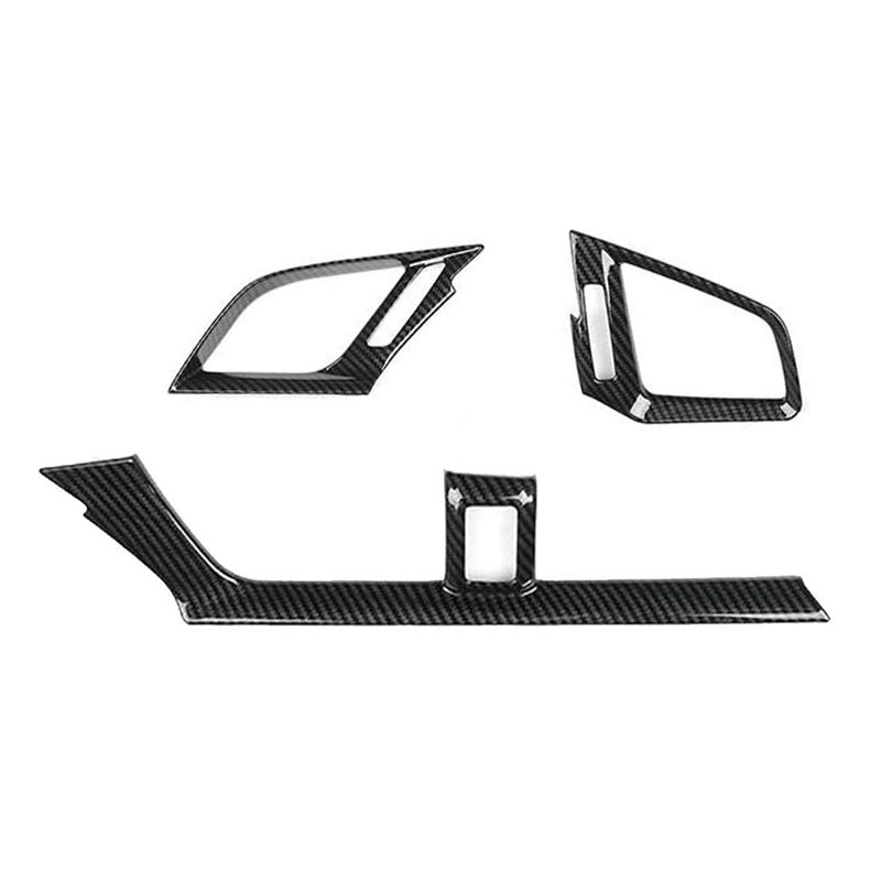Dekorativni poklopac ventilacijskog otvora središnje ploče Honda Civic X (2016-2020) – ABS materijal; Dekorativno kućište i okvir za unutarnje preinake – Brand: XCCPJ; Logo: Bez