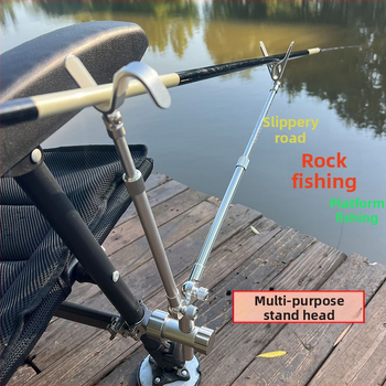 Aluminijski držač za štap s višestrukom rotacijom – univerzalni višenamjenski nosač