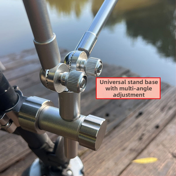 Aluminijski držač za štap s višestrukom rotacijom – univerzalni višenamjenski nosač