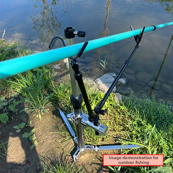 Aluminijski držač za štap s višestrukom rotacijom – univerzalni višenamjenski nosač