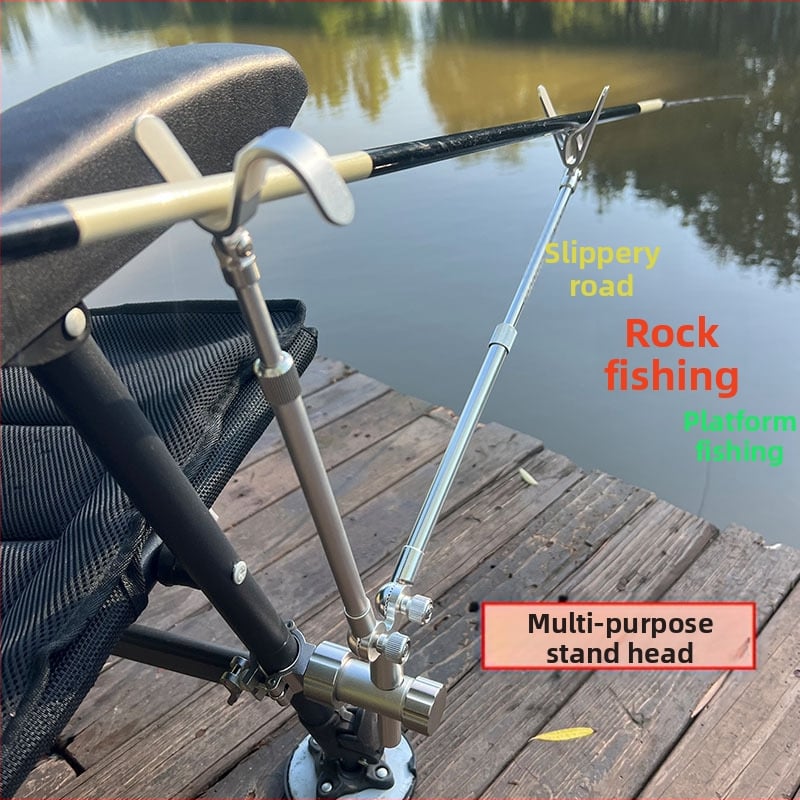 Aluminijski držač za štap s višestrukom rotacijom – univerzalni višenamjenski nosač