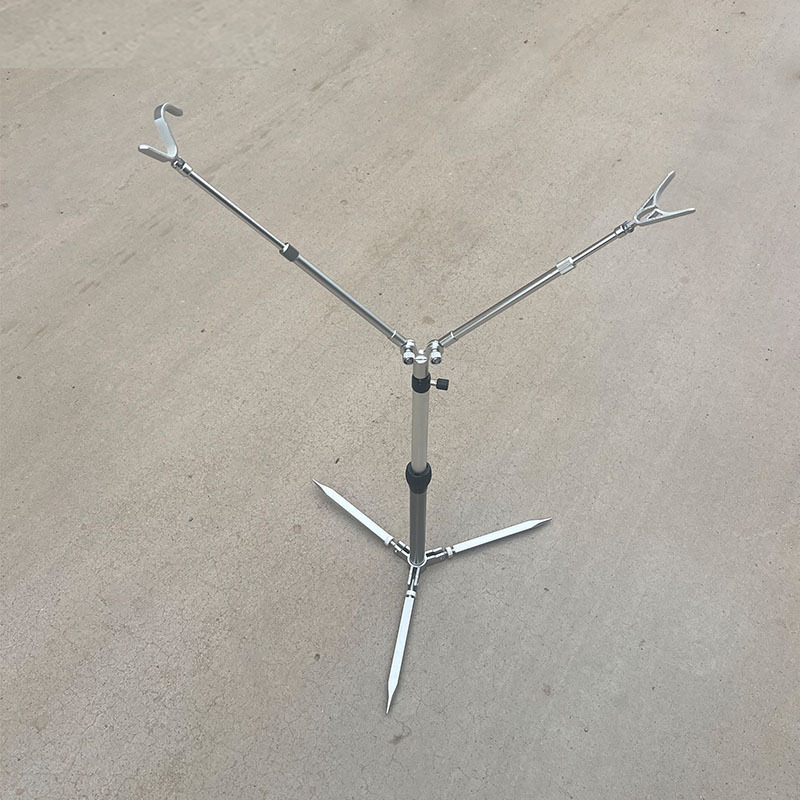 Aluminijski držač za štap s višestrukom rotacijom – univerzalni višenamjenski nosač