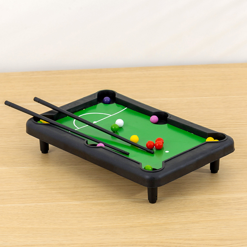 Mini biliárdasztal – műanyag, interaktív golyós játék gyerekeknek 4–14 évesek, partikhoz