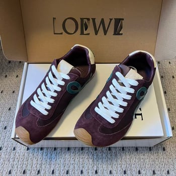 Παπούτσια Προπόνησης - Ελαφριά, Με Κορδόνια, Χρωματικά Μπλοκ, Δερμάτινο Άνω, EVA Μεσαία Σόλα