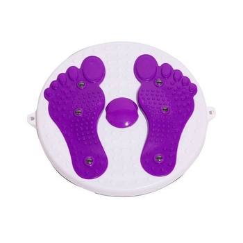 Disk za uvrtanje struka – kućni fitness uređaj, ABS plastika, dimenzije 27,5×27,5×3,5 cm, 500 g