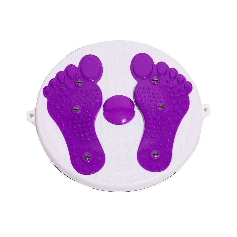 Disk za uvrtanje struka – kućni fitness uređaj, ABS plastika, dimenzije 27,5×27,5×3,5 cm, 500 g