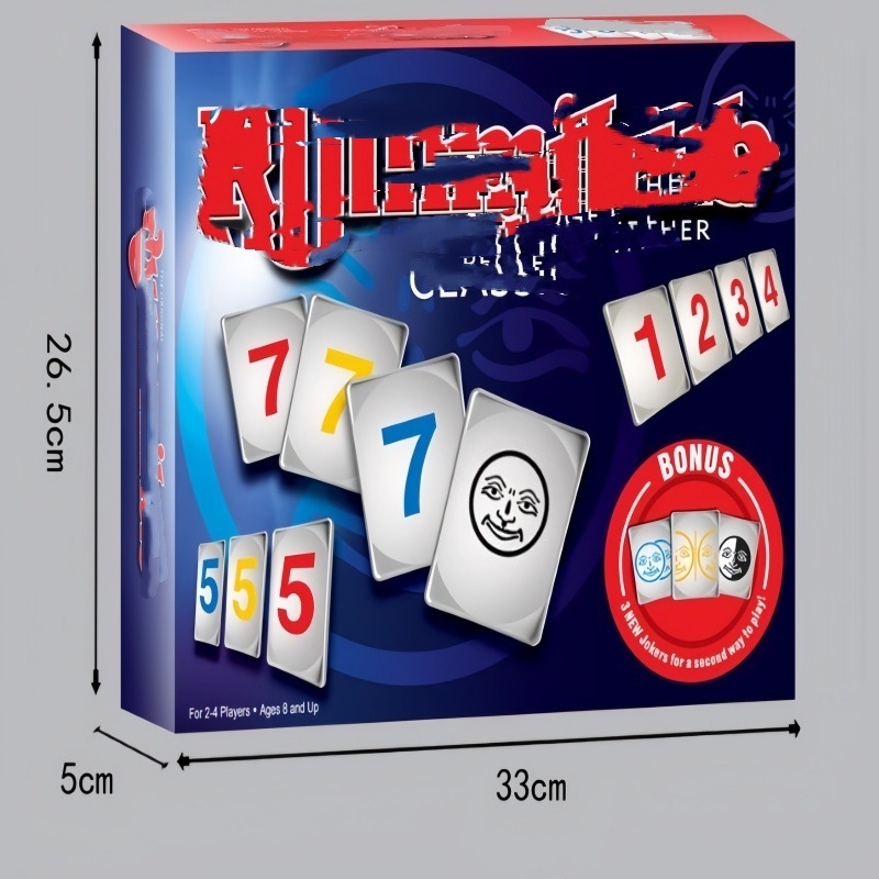 Bridge karta-puzla – plastika i papir, društvena igra za uzrast 4-6, 7-14 i 15-35