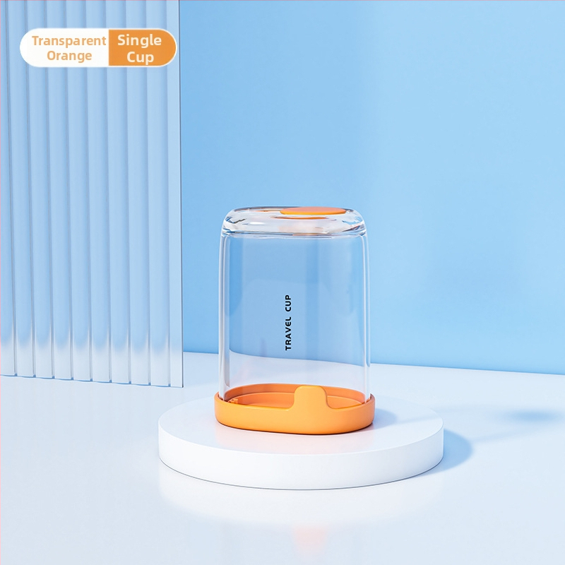 Silia Putni držač za četkicu za zube – ABS, skladištenje četkice i paste, mini putni higijenski set