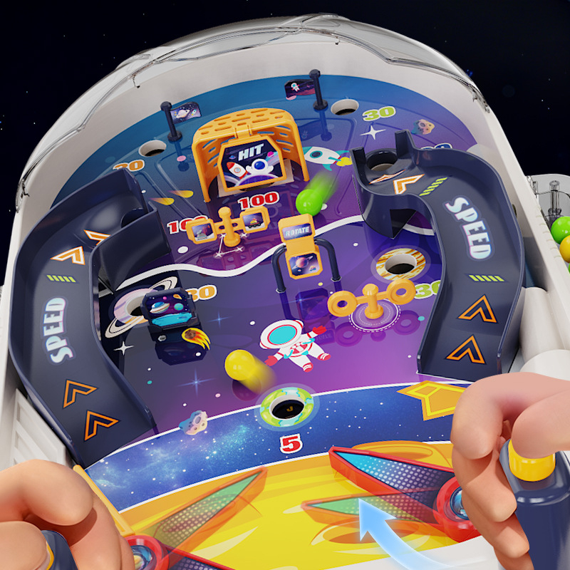 Stolna igra s kuglicama za izbacivanje – puzzle i borba, plastika, KK branda, za djecu 4–6 godina