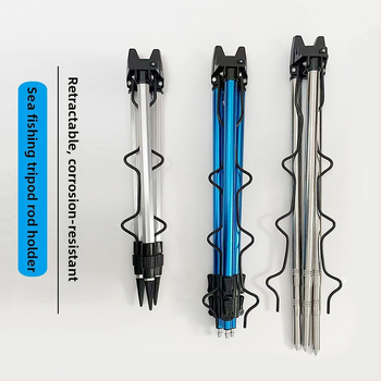 Morski štap tripod — aluminijeva legura, višenamjenski, teleskopcki (Aluminum alloy; Multi-purpose; Telescopic)