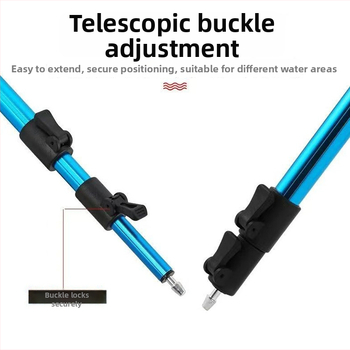 Morski štap tripod — aluminijeva legura, višenamjenski, teleskopcki (Aluminum alloy; Multi-purpose; Telescopic)