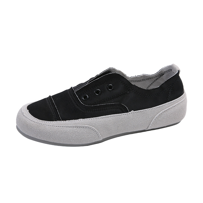 Ženske slip-on cipele, okrugla nosnica, PU gornji dio, PU ulošak, PU đon, niski potpetice 1–3 cm