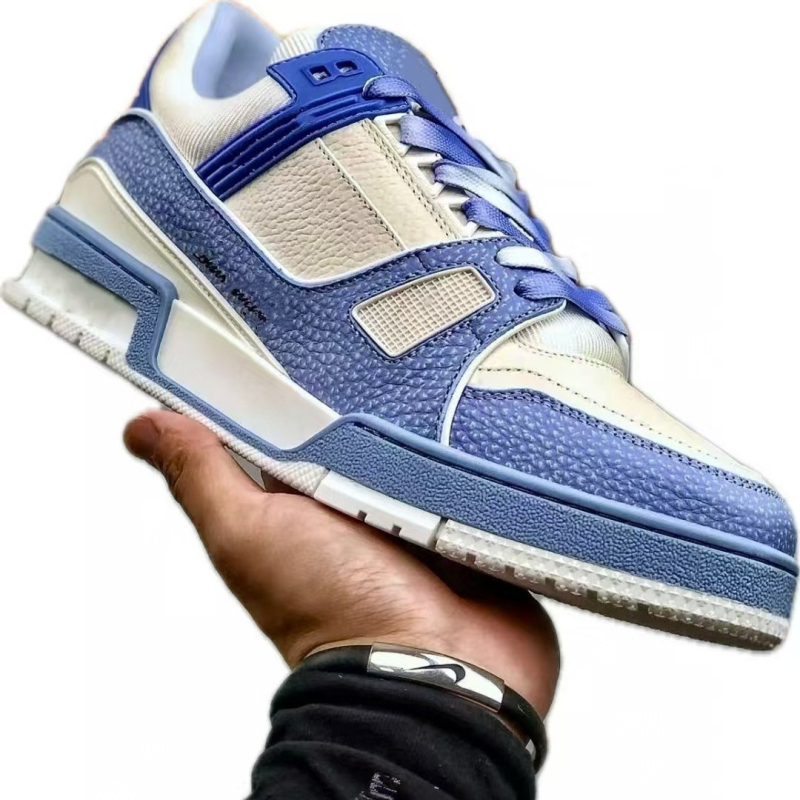 Ženske kožne casual tenisice s platformom, blok boja, vezanje, gumeni potplat