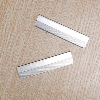 Set noževa za oblikovanje obrva, 10 komada, nehrđajući čelik, valoviti rub, za jednokratnu upotrebu