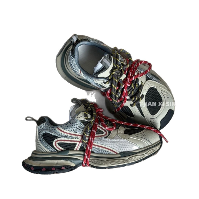 Dad Shoes, visokim gornjim dijelom, šivanje sprijeda, zaobljeni vrh, gornji dio od sintetičke kože, potplat otporan na habanje