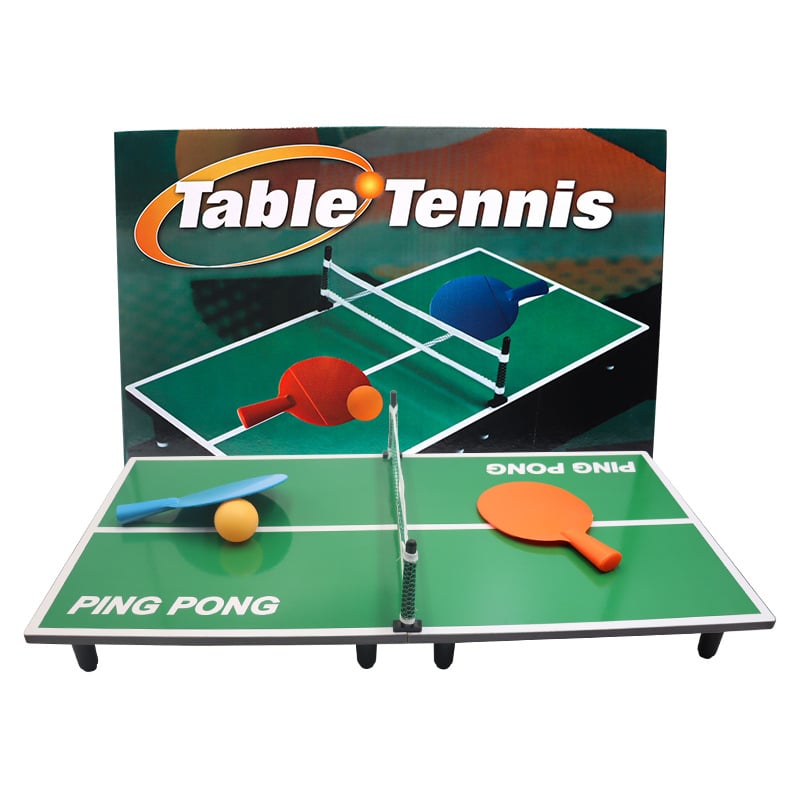 Masă de tenis de masă pentru interior, pliabilă, joc interactiv părinte-copil, construcție MDF, vârste 7–14 și 15–35