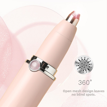 Elektrický strihovač obočia v pere – protiškrabací, USB napájanie, ABS telo, vhodné pre začiatočníkov, domáce použitie