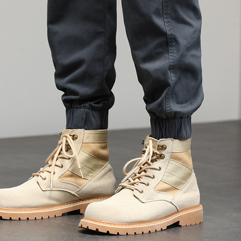 Pantaloni casual pentru bărbați cu multiple buzunare, croială Slim, talie medie, bumbac 90%