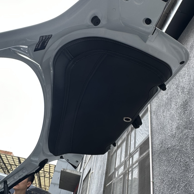 N3 Pernă din piele pentru portbagaj Tesla Model 3/Y – protecție interioară împotriva loviturilor cu piciorul