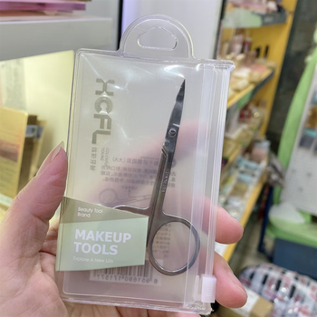 Make-up škare Colorful fenling s oštrim vrhom za obrve, podrezivanje nosne dlake i oblikovanje trepavica – nehrđajući čelik