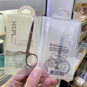 Make-up škare Colorful fenling s oštrim vrhom za obrve, podrezivanje nosne dlake i oblikovanje trepavica – nehrđajući čelik