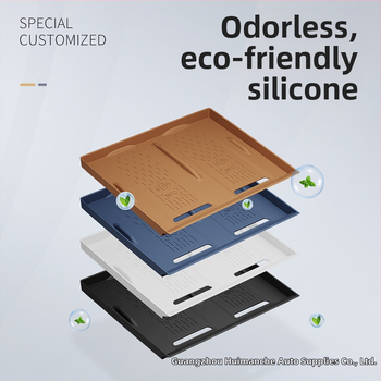 Mangniu силиконова безжична подложка за зареждане – антихлъзгащ защитен под за автомобилен интериор, модел Extreme Krypton 001, съвместима с 26 модела Zeekr 001