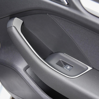 Dekorativna naljepnica od nehrđajućeg čelika za naslon za ruku na vratima i ploču za podizanje prozora, kompatibilno s Audi A3 8V