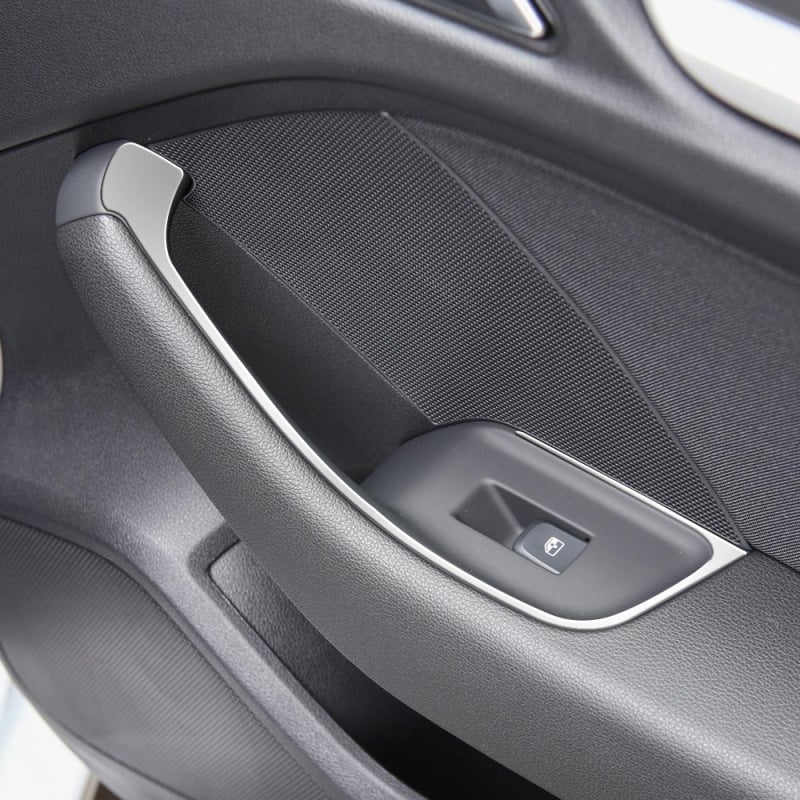 Dekorativna naljepnica od nehrđajućeg čelika za naslon za ruku na vratima i ploču za podizanje prozora, kompatibilno s Audi A3 8V