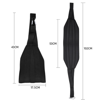 Integrirani viseći pojas za trbušne vježbe – sklopivi kućni fitnes oprema, 0,5 kg