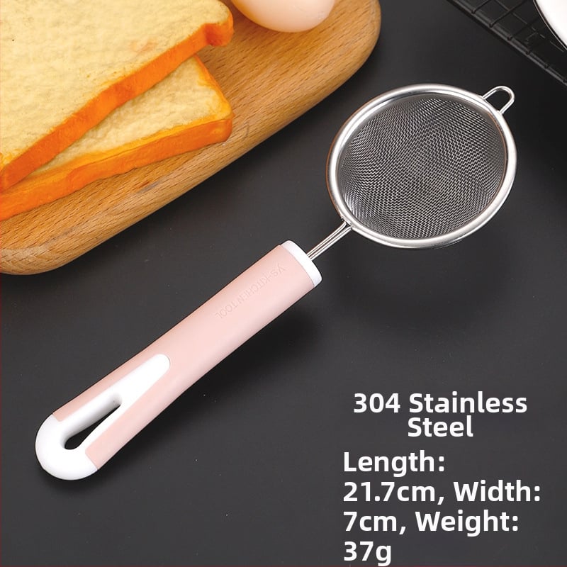 Bătător de ouă din oțel inoxidabil 304, separator pentru albușuri, lingură strecurătoare, multifuncțional