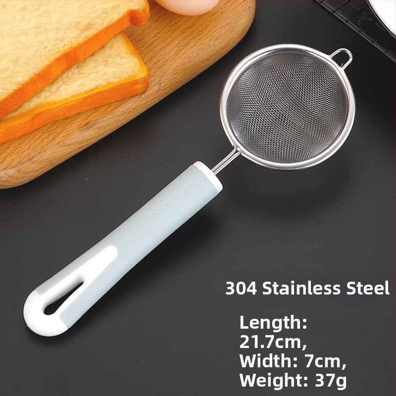 Bătător de ouă din oțel inoxidabil 304, separator pentru albușuri, lingură strecurătoare, multifuncțional