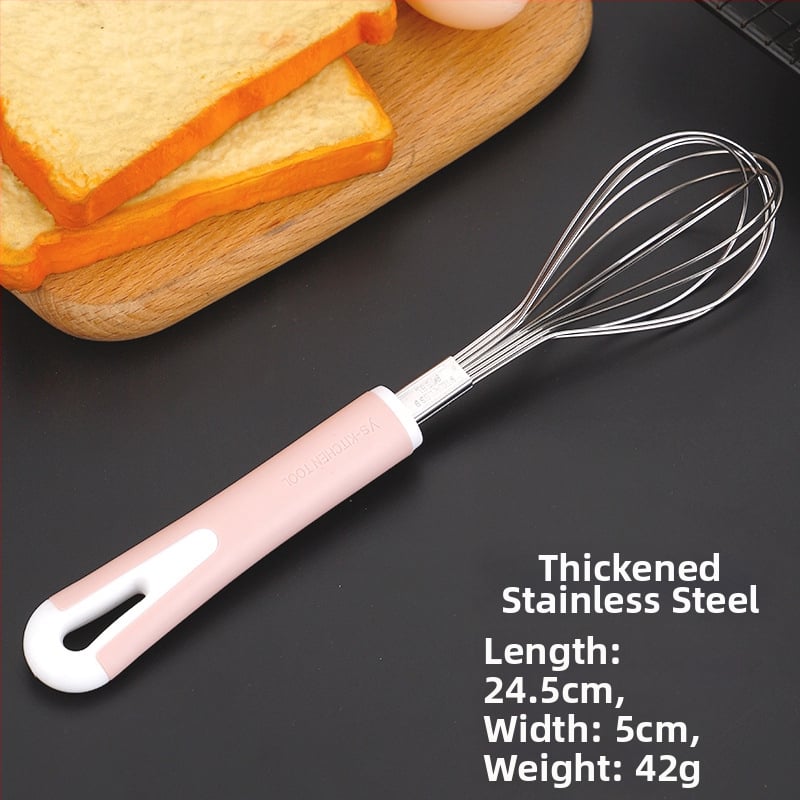 Bătător de ouă din oțel inoxidabil 304, separator pentru albușuri, lingură strecurătoare, multifuncțional