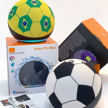 Alaxe Pro Max Boxă Bluetooth Portabilă pentru Birou și Exterior (15W, Bluetooth 5.3, baterie încorporată 1200–2000mAh, interval de frecvențe 100Hz–20kHz, rază de acțiune 10 m)