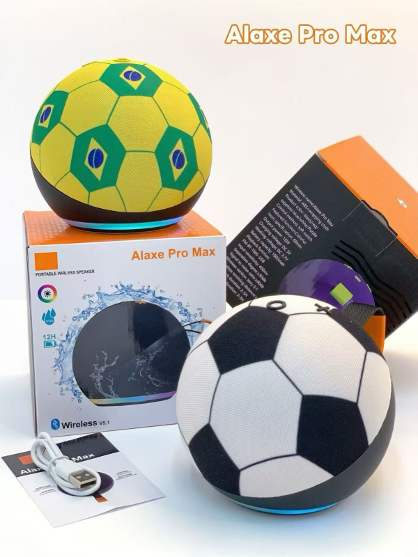 Alaxe Pro Max Boxă Bluetooth Portabilă pentru Birou și Exterior (15W, Bluetooth 5.3, baterie încorporată 1200–2000mAh, interval de frecvențe 100Hz–20kHz, rază de acțiune 10 m)