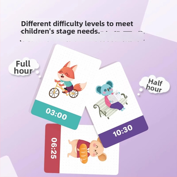 Joc de masă cu tema cursei melcului și iepurelui, învățarea orei și a timpului, joc pentru doi jucători – tată și fiu, educațional pentru copii 4–14 ani, material: hârtie.