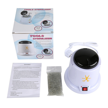 Sterilizator pentru uneltele de manichiură cu încălzire electrică automată și controlul temperaturii, DX010, Point Poly, capacitate 300 g