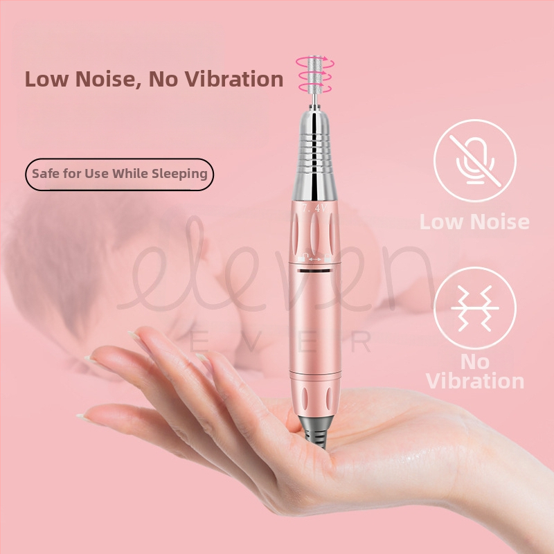 Ηλεκτρικό εργαλείο γυαλίσματος νυχιών, φορητό σετ αφαίρέσεως νεκρού δέρματος και περιποίησης νυχιών, καθαρή μάζα 452 g