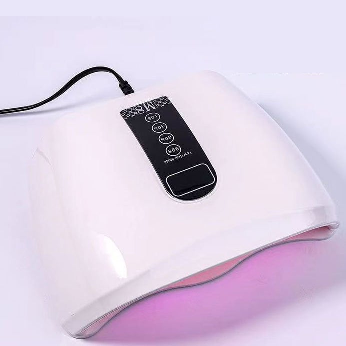 Λάμπα νυχιών για δύο χέρια, 96W, μοντέλο M8, με αισθητήρα αφής, φωτοθεραπεία και στεγνωτήριο νυχιών