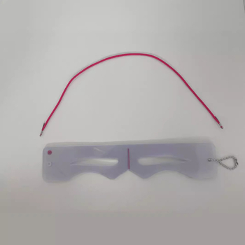 Корейски стил трафарет за вежди – инструмент за практика за начинаещи, 1 бр.