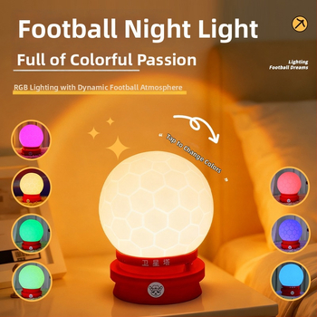 Нощна лампа от силикон с форма на планета, USB захранване, напрежение ≤ 36V, силиконов абажур