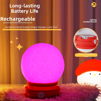 Нощна лампа от силикон с форма на планета, USB захранване, напрежение ≤ 36V, силиконов абажур