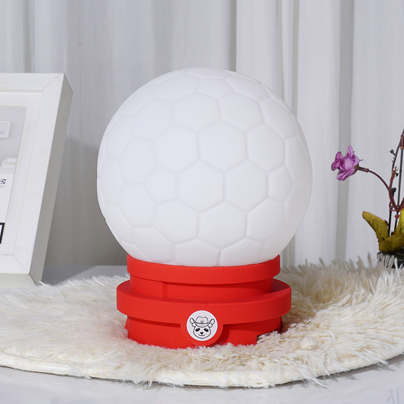Нощна лампа от силикон с форма на планета, USB захранване, напрежение ≤ 36V, силиконов абажур