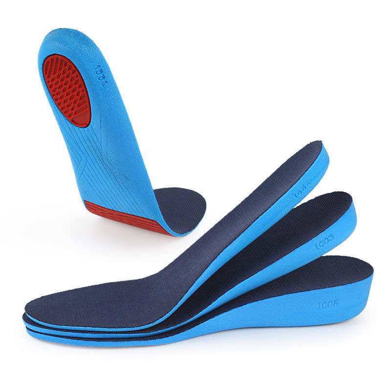 PU uložak za povećanje visine, unisex, nevidljiv, prozračan, ublažavanje udara, visina 3,6 cm ili 2,3 cm