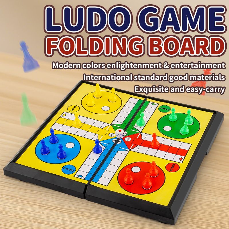 Flying Chess (Ludo) igra za djecu i mlade — plastični dijelovi igre, interaktivna igra roditelj-dijete, uzrast 4-35