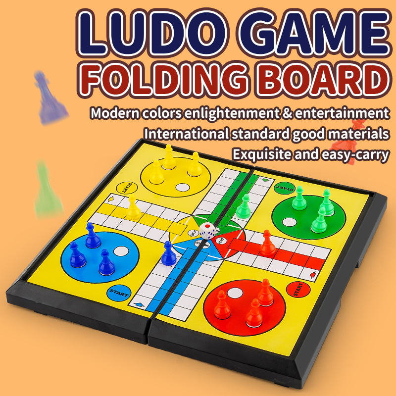Flying Chess (Ludo) igra za djecu i mlade — plastični dijelovi igre, interaktivna igra roditelj-dijete, uzrast 4-35